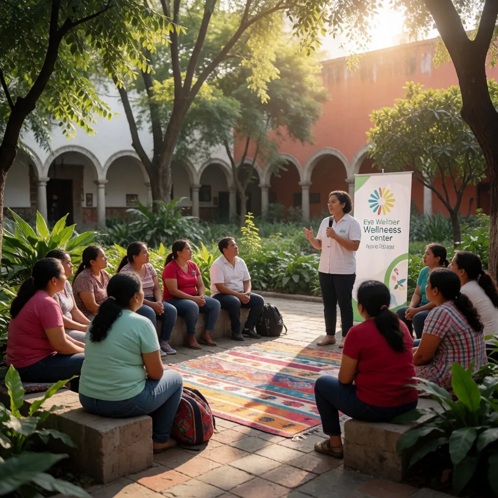 Taller comunitario de cuidado visual en Ciudad de México